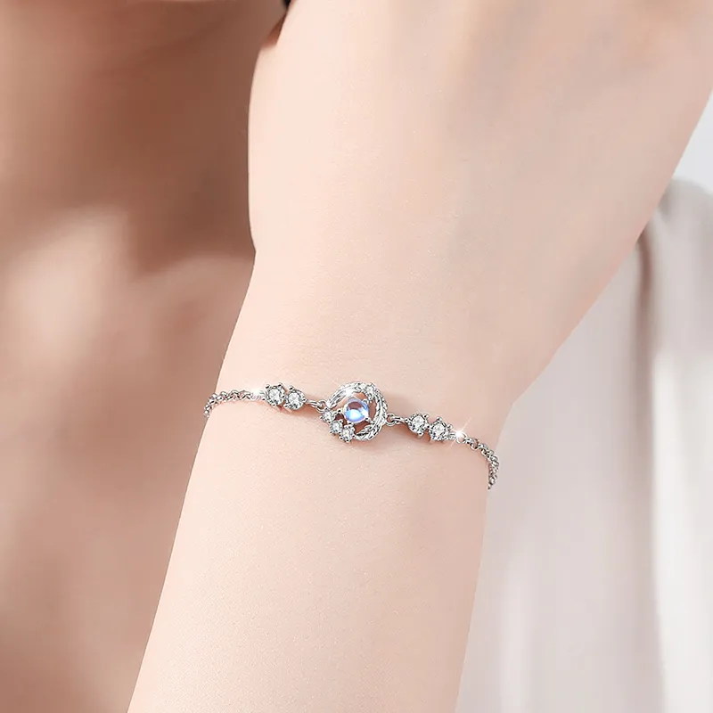ZUOHUO S925 Silver Bracelets Women's-3