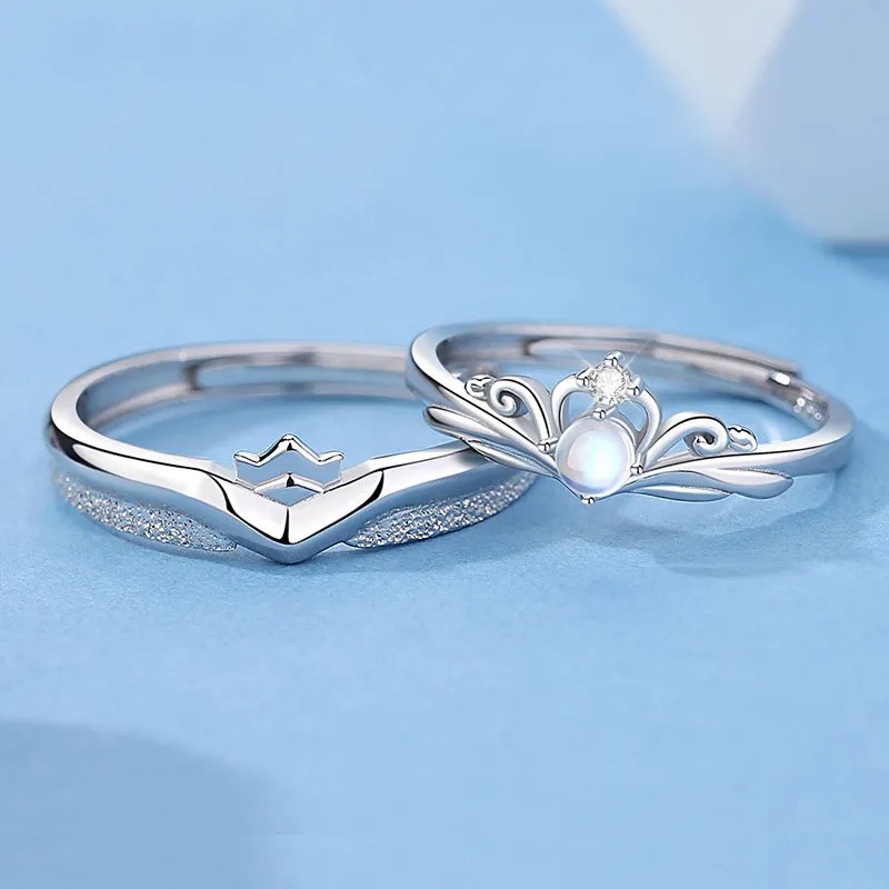ZUOHUO S999 Fine Silver Rings Unisex-1