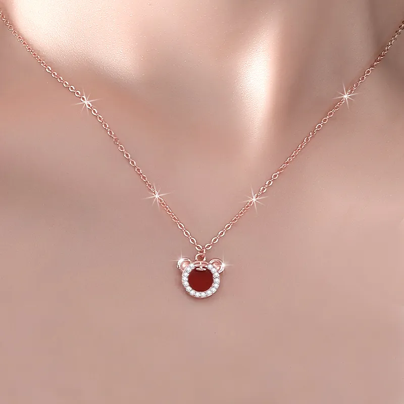 ZUOHUO Jade Necklaces Women's-3