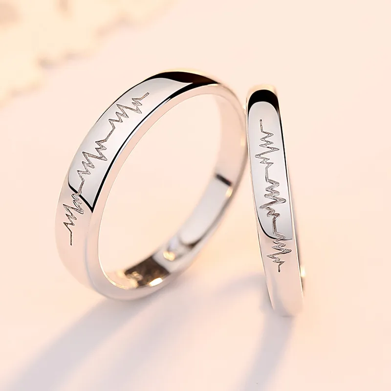 ZUOHUO 925 Sterling Silver Rings Unisex-4