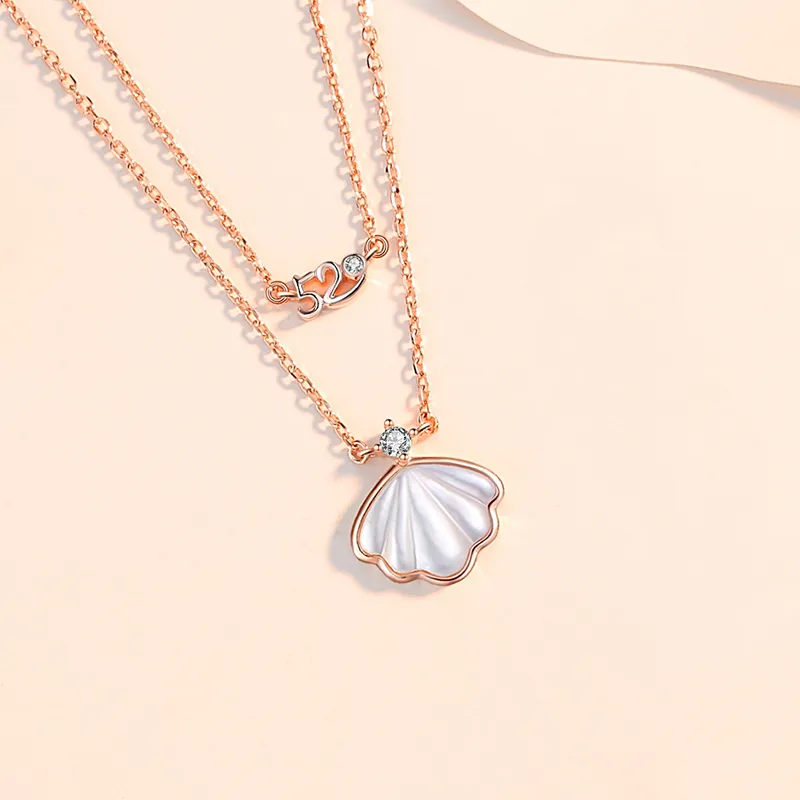 ZUOHUO S999 Silver Necklaces Women's-3