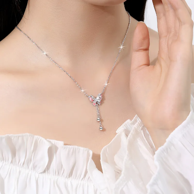 ZUOHUO S999 Fine Silver Necklaces Women's Silver-3