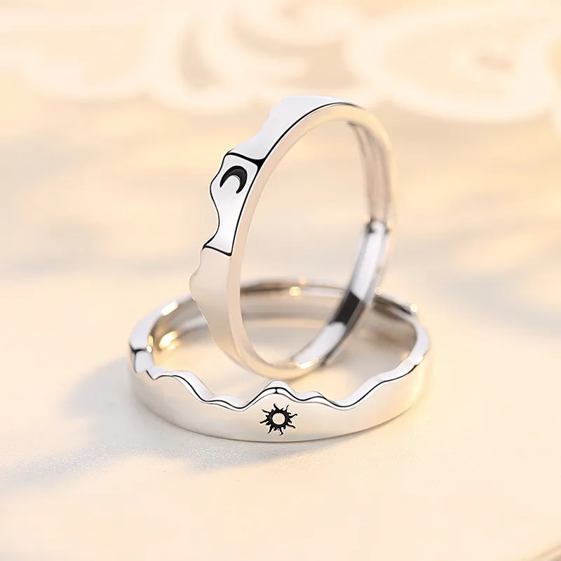 ZUOHUO S925 Silver Rings Unisex-5