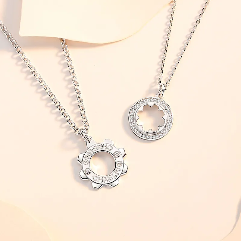 ZUOHUO S925 Silver Necklaces Unisex-2