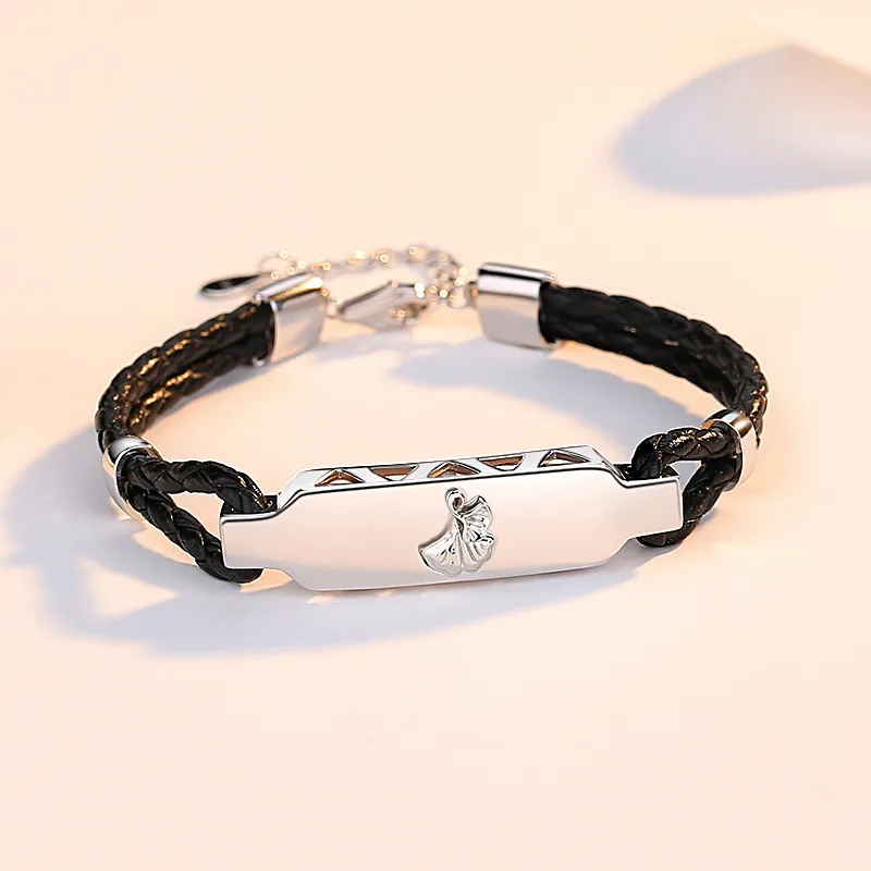 ZUOHUO S999 Fine Silver Bracelets Unisex-5