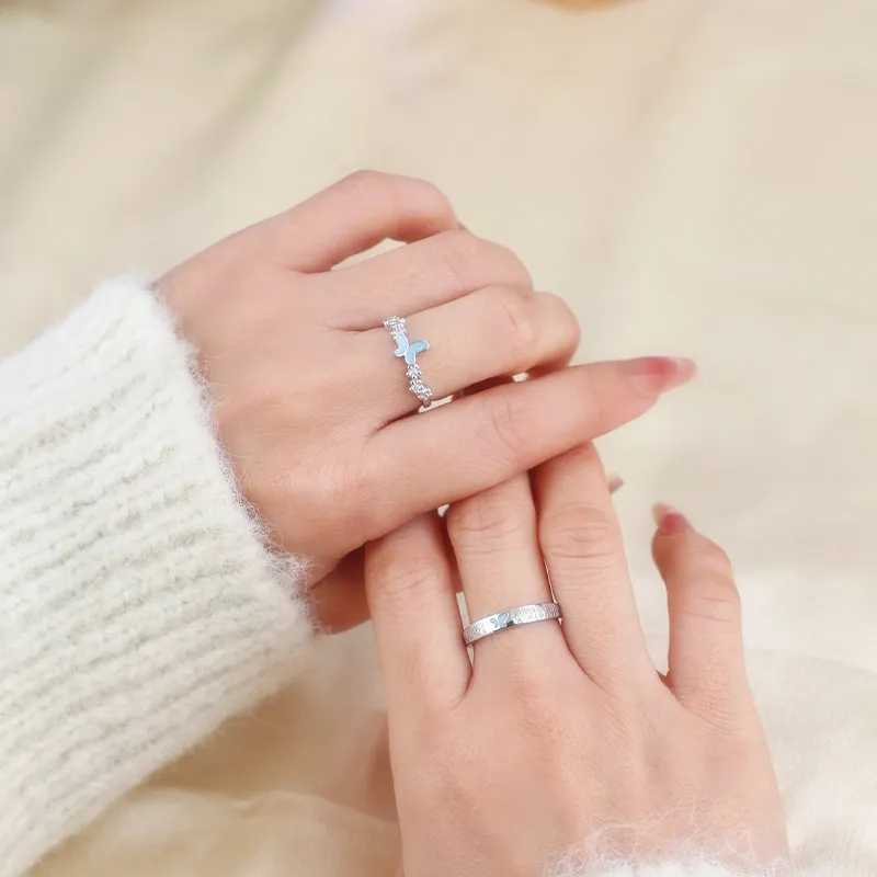 ZUOHUO S999 Fine Silver Rings Unisex-3