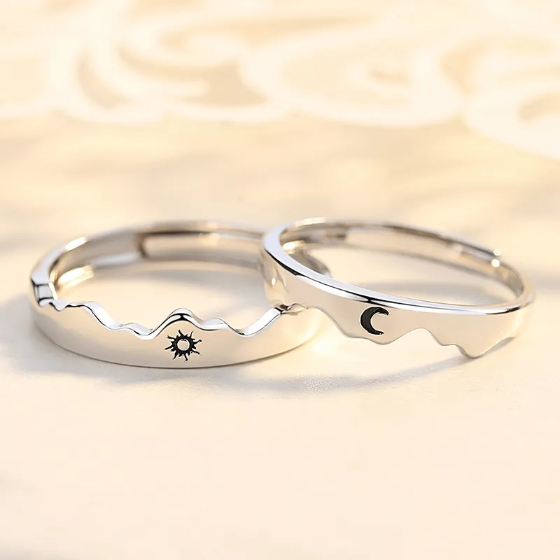 ZUOHUO S925 Silver Rings Unisex-1