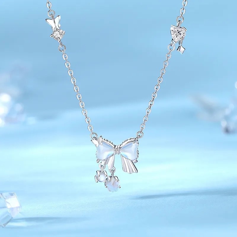 ZUOHUO S999 Silver Necklaces Women's-5