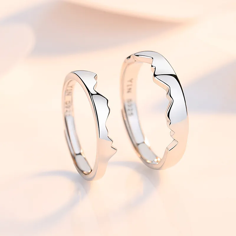 ZUOHUO S925 Silver Rings Unisex-5