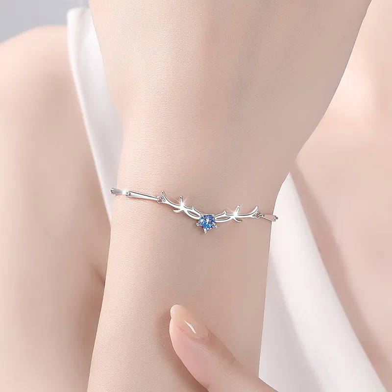 ZUOHUO S925 Silver Bracelets Women's-4