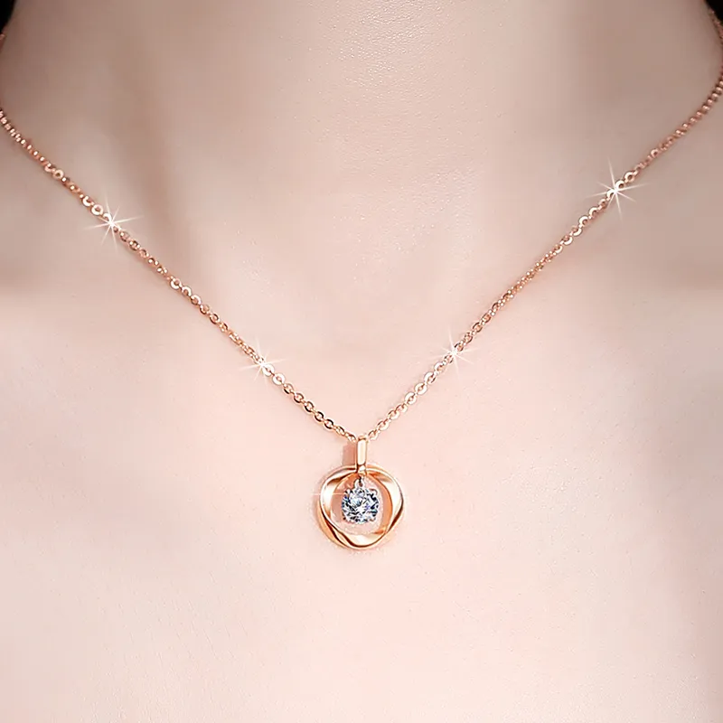 ZUOHUO S999 Fine Silver Necklaces Women's Silver White-2
