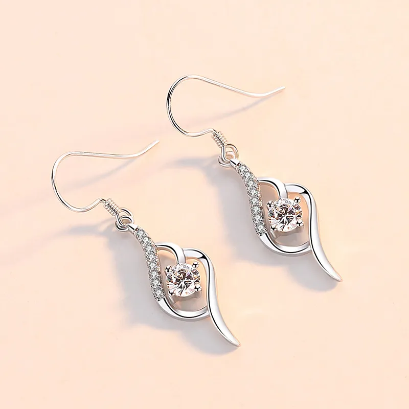 ZUOHUO S999 Fine Silver Earrings Women's-5