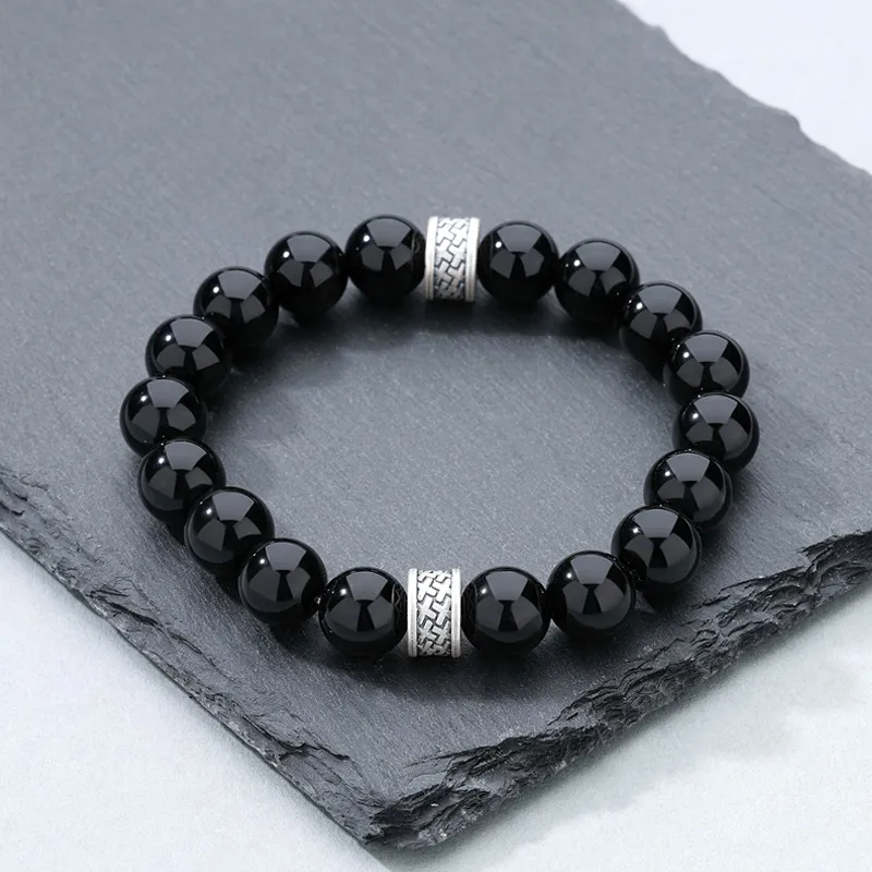 ZUOHUO Obsidian Bracelets Men's-1