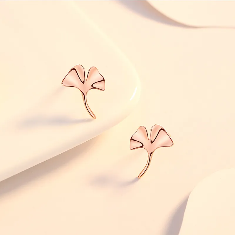 ZUOHUO S925 Silver Stud Earrings Women's-3