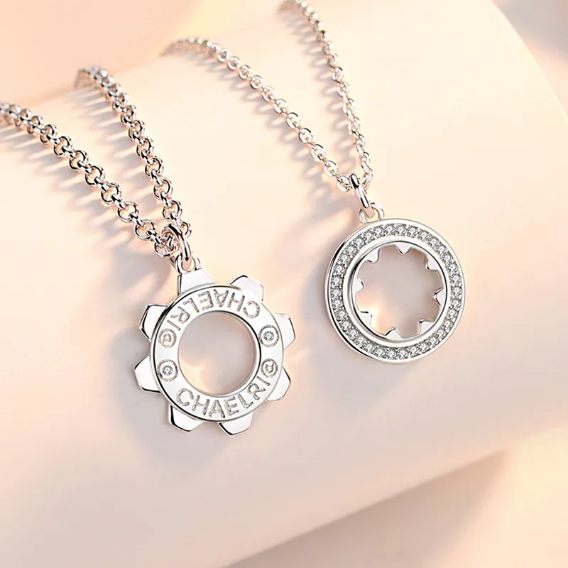 ZUOHUO S925 Silver Necklaces Unisex-1