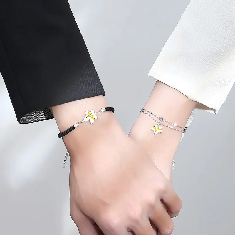 ZUOHUO S925 Silver Bracelets Unisex-4