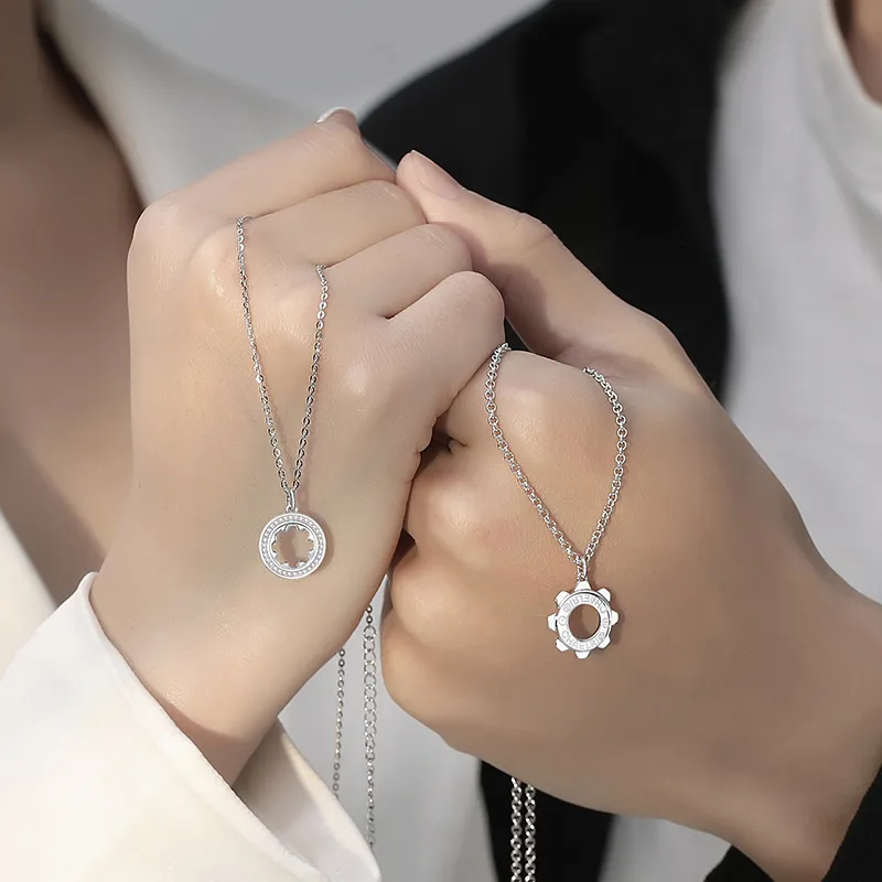 ZUOHUO S925 Silver Necklaces Unisex-4