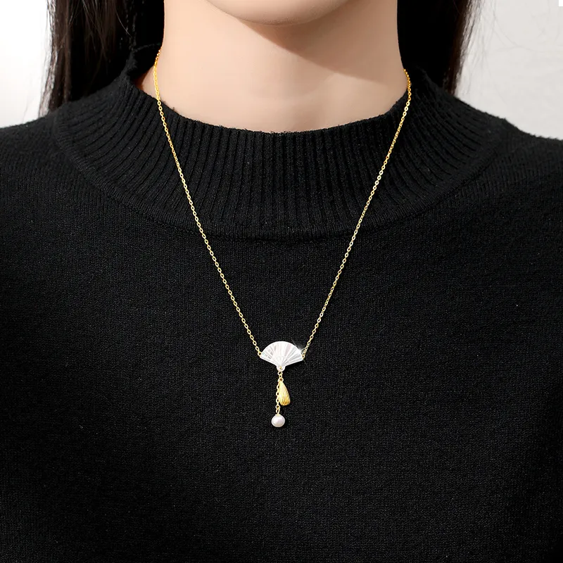 ZUOHUO S999 Silver Necklaces Women's-3