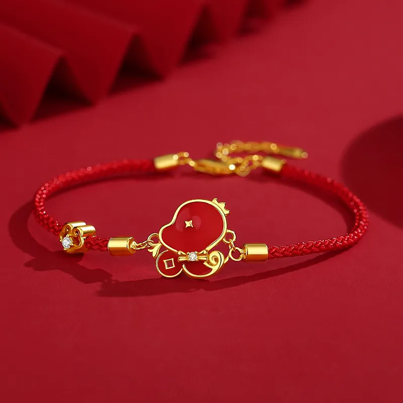 ZUOHUO S925 Silver Bracelets Women's Champagne Gold-1