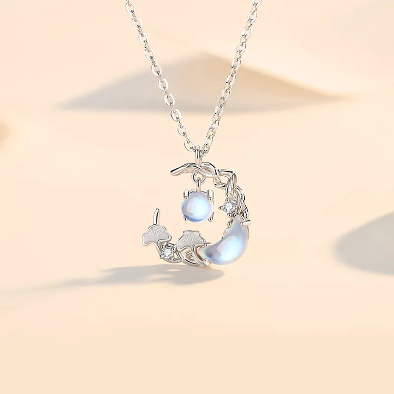 ZUOHUO S999 Fine Silver Necklaces Women's-5