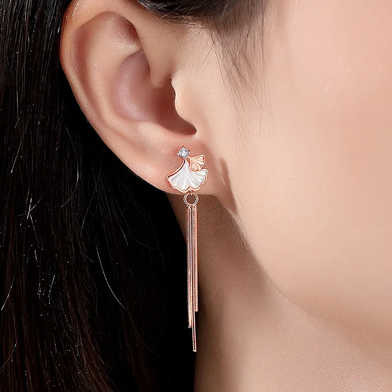 ZUOHUO S999 Fine Silver Earrings Women's-2