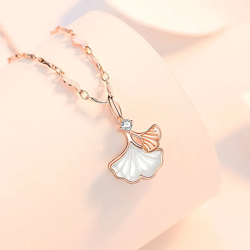 ZUOHUO S999 Silver Necklaces Women's-1