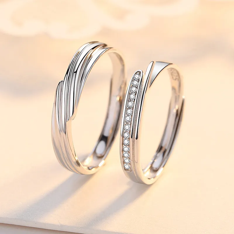 ZUOHUO S925 Silver Rings Unisex-5