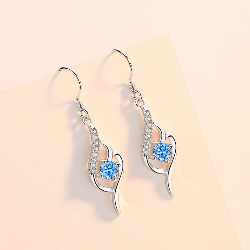 ZUOHUO S999 Fine Silver Earrings Women's-1