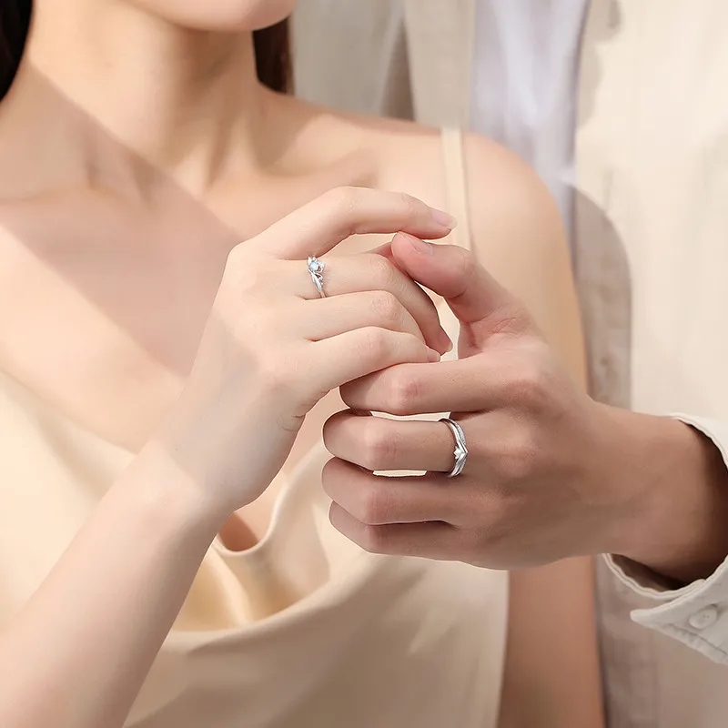 ZUOHUO S999 Fine Silver Rings Unisex-3