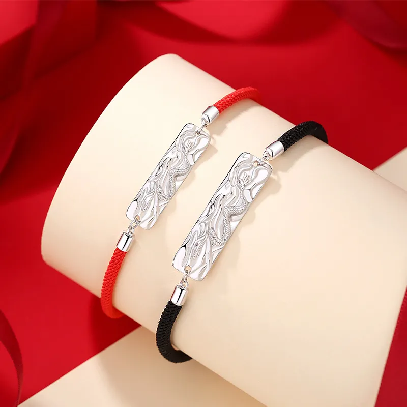 ZUOHUO S999 Fine Silver Bracelets Unisex-2