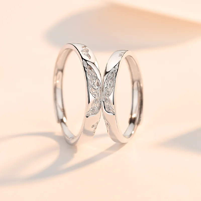 ZUOHUO S999 Fine Silver Rings Unisex-1