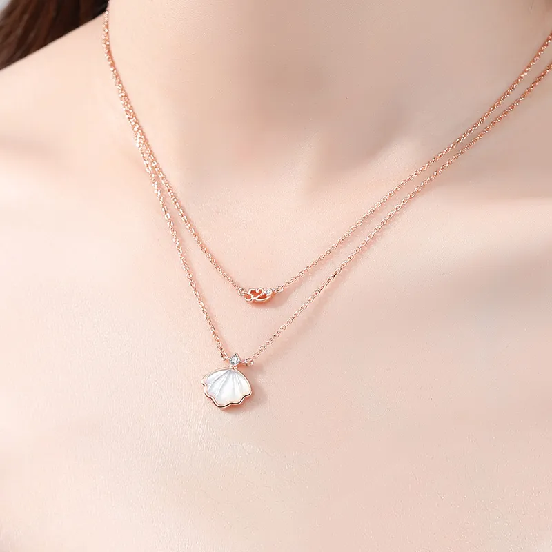 ZUOHUO S999 Silver Necklaces Women's-2