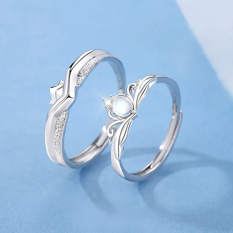 ZUOHUO S999 Fine Silver Rings Unisex-5