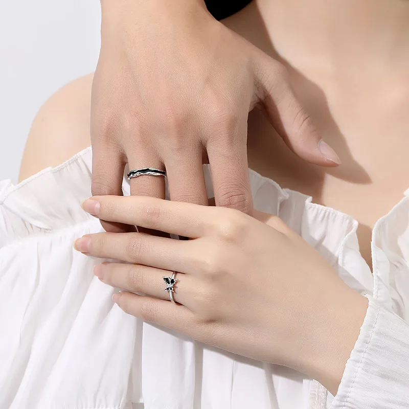 ZUOHUO S999 Fine Silver Rings Unisex-4