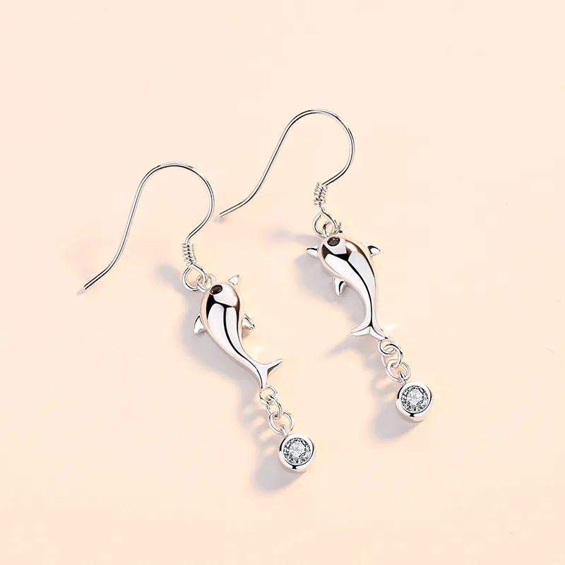 ZUOHUO S999 Fine Silver Earrings Women's-6