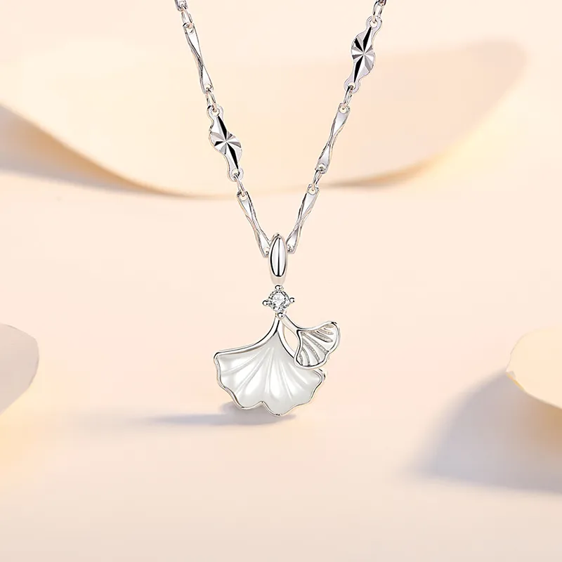 ZUOHUO S999 Silver Necklaces Women's-5