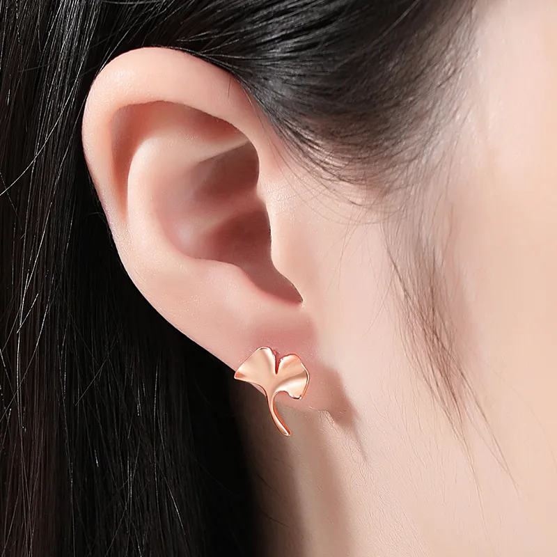 ZUOHUO S925 Silver Stud Earrings Women's-2
