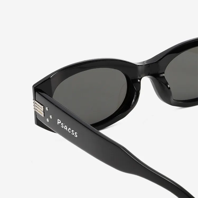 PSACSS Plate Frame Cat Eye Sunglasses Unisex-3