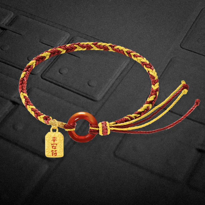 ERERYIZHUZAOBAN Gold Bracelet Unisex-3