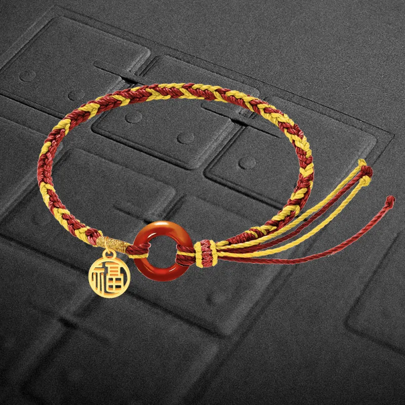 ERERYIZHUZAOBAN Gold Bracelet Unisex-2
