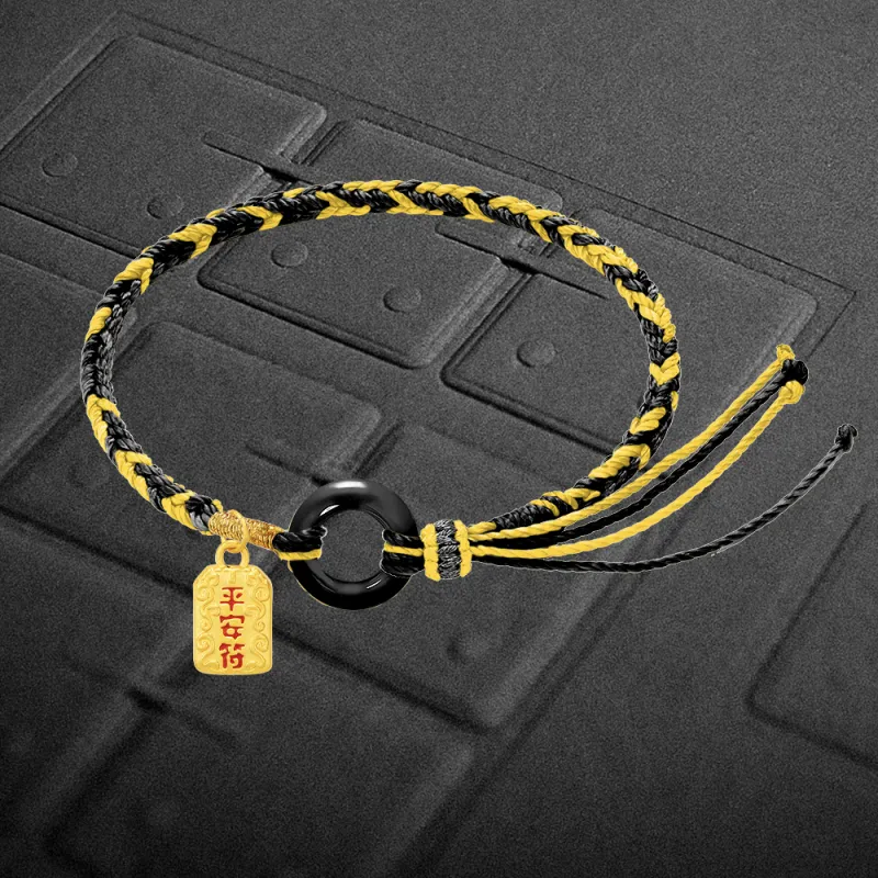 ERERYIZHUZAOBAN Gold Bracelet Unisex-7