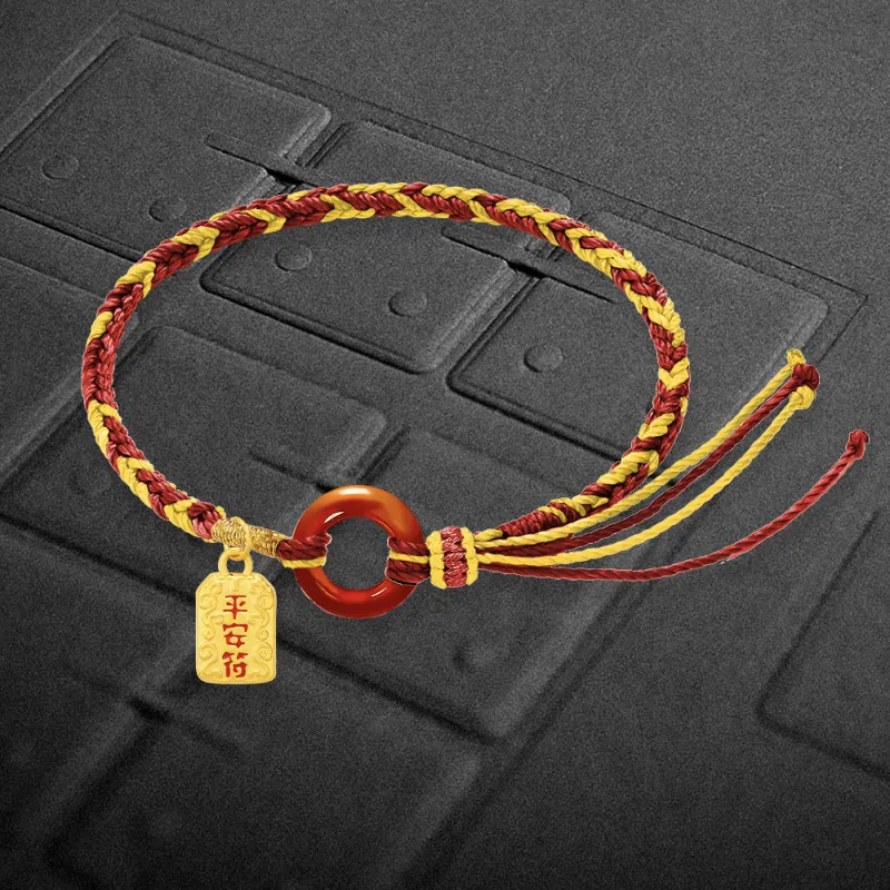 ERERYIZHUZAOBAN Gold Bracelet Unisex-2