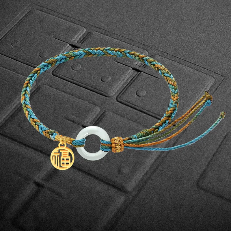 ERERYIZHUZAOBAN Gold Bracelet Unisex-12