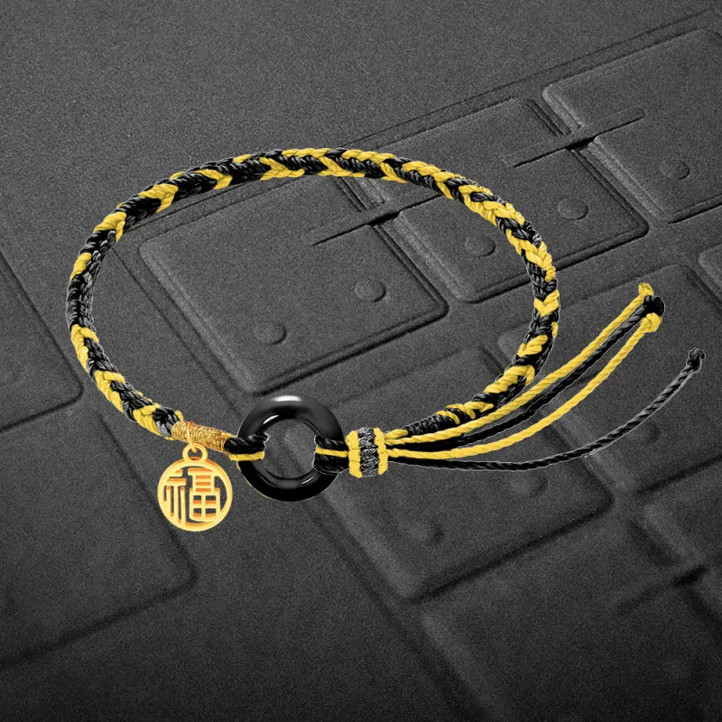 ERERYIZHUZAOBAN Gold Bracelet Unisex-9