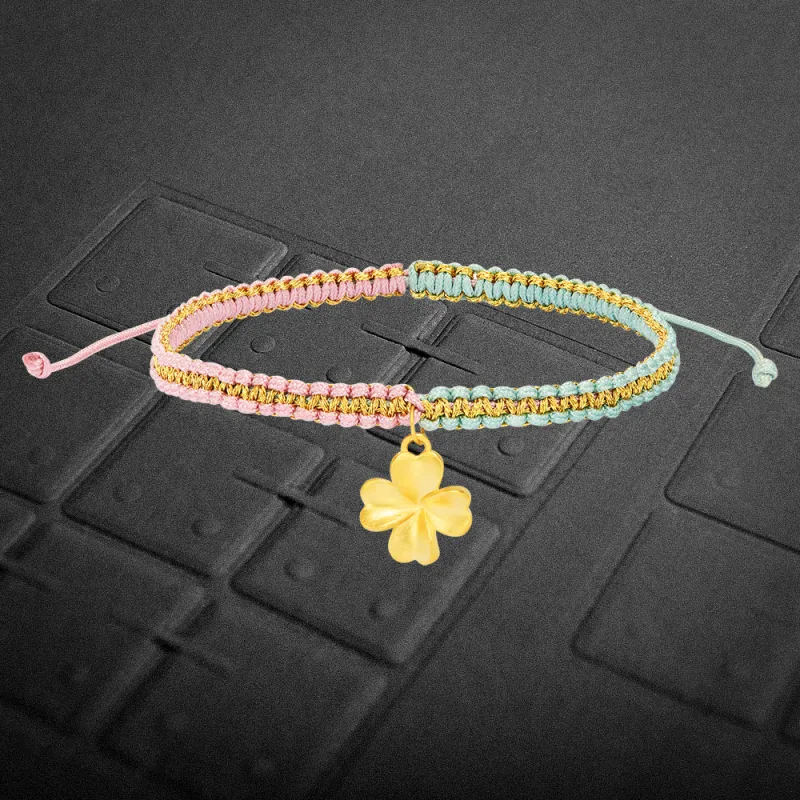 ERERYIZHUZAOBAN Gold Bracelet Unisex-1
