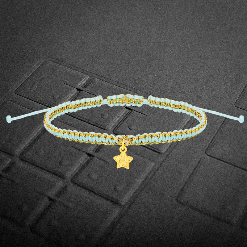 ERERYIZHUZAOBAN Gold Bracelet Unisex-6