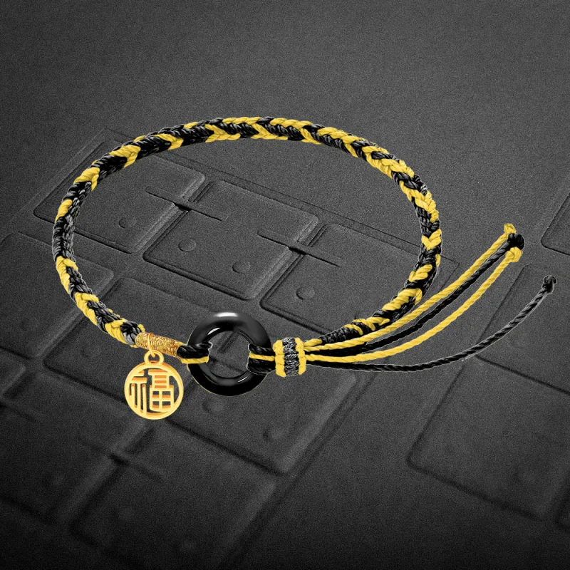 ERERYIZHUZAOBAN Gold Bracelet Unisex-6
