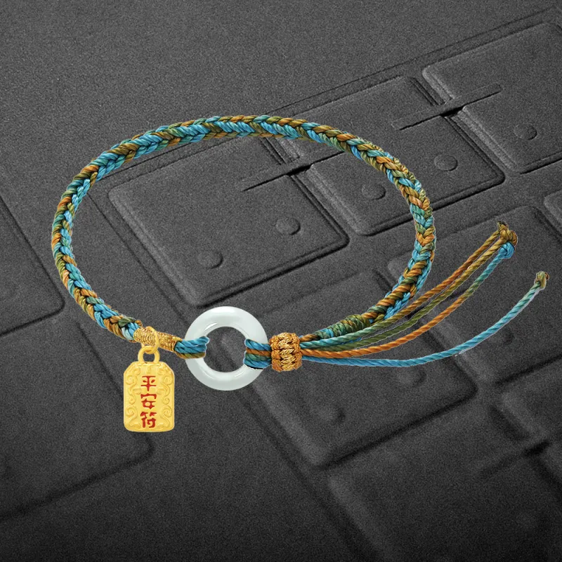 ERERYIZHUZAOBAN Gold Bracelet Unisex-14