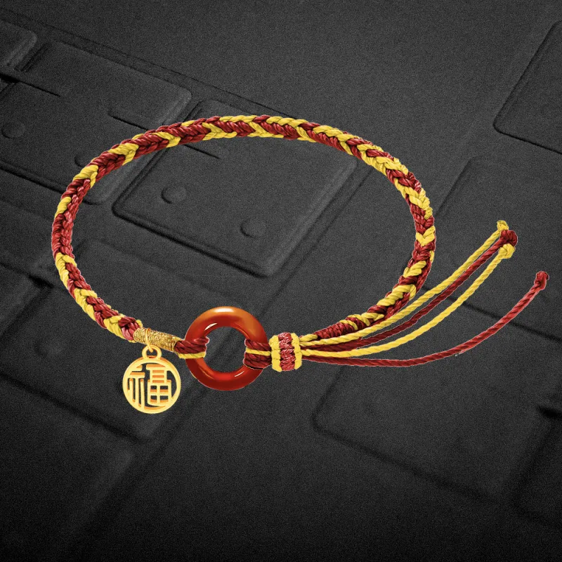 ERERYIZHUZAOBAN Gold Bracelet Unisex-3