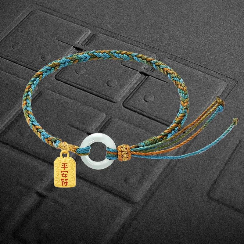ERERYIZHUZAOBAN Gold Bracelet Unisex-12